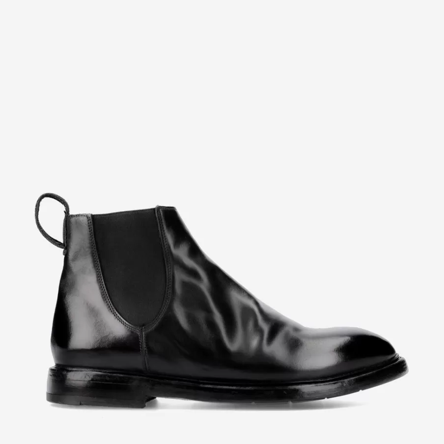 Shop 32103B Brushed Leather Ankle Boots Man Ankle Boots