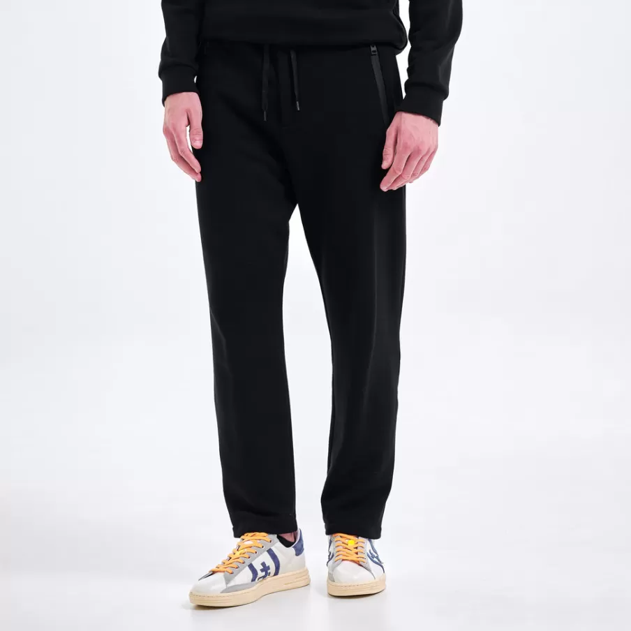Cheap Sweatpants Uen00100 Black Man Trousers