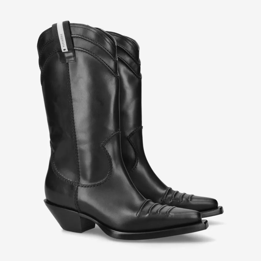 Flash Sale Texani Chite M6581A In Calfskin Woman Ankle Boots